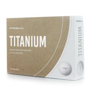 Masters Prisma Titanium Golf Balls (Box of 12) - White