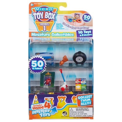 Micro Toy Box 10 Pack - Assorted (One Supplied)