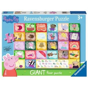 Peppa Pig Alphabet Giant Floor Puzzle, 24 Pieces