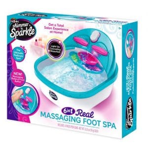 Shimmer 'n Sparkle 6-in-1 Real Massaging Foot Spa