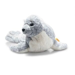 Soft Cuddly Friends Aila seal, ice blue - 40cm