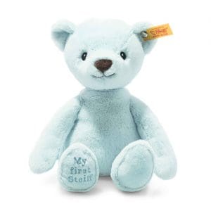 Soft Cuddly Friends My first Steiff Teddy bear, light blue
