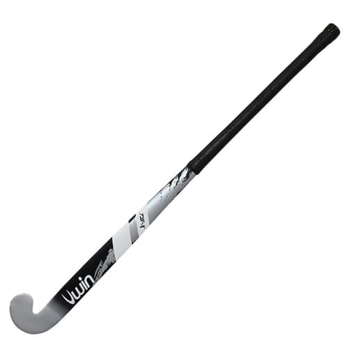 Uwin TS-X Hockey Stick - Metallic Silver/Black 36.5" Uwin TS-X Hockey Stick - Metallic Silver/Black 36.5"