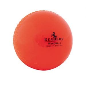 Youths Readers Windball Training Cricket Ball - Orange