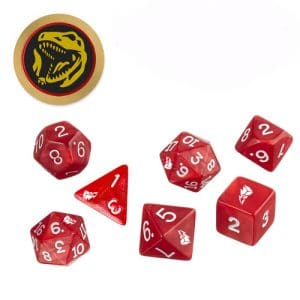 Power Rangers RPG: Red Dice Set