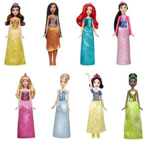 disney princess royal shimmer doll collection