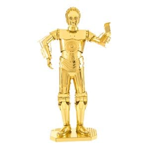 Metal Earth: Star Wars: Gold C-3PO 3D Metal Model Kit