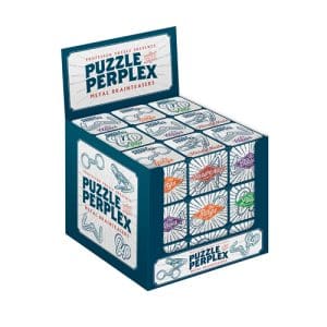 Metal Puzzle Display Assorted (One Supplied)