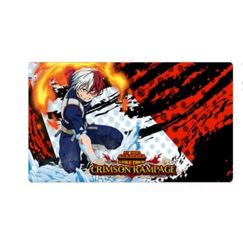 My Hero Academia Collectible Card Game: Series 2 - Crimson Rampage: Shoto Todoroki Playmat