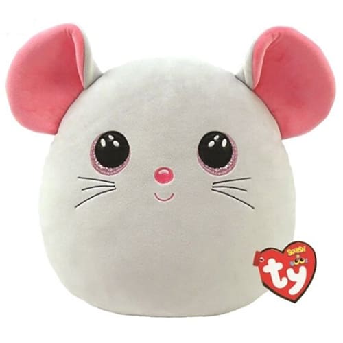 Catnip Mouse Squish-a-Boo 14"