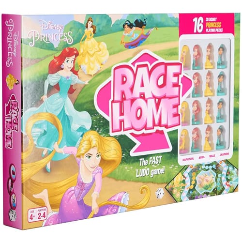 Disney Princess Race Home Board Game