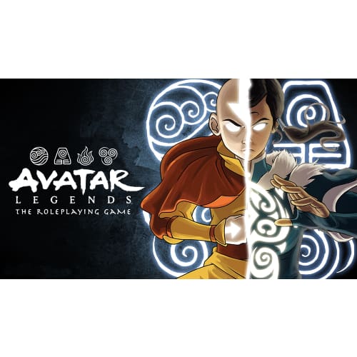 Avatar Legends: The Roleplaying Game: Korra Cover - Kickstarter Edition