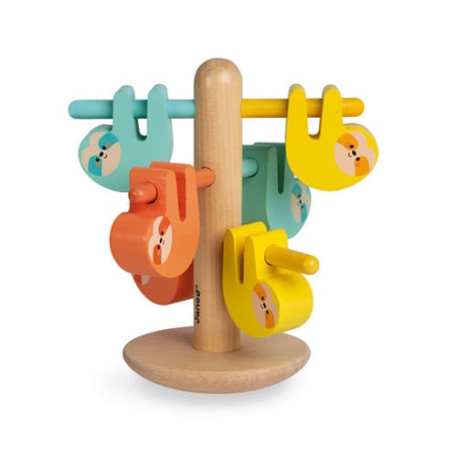 *B Grade* BALANCING COLORED SLOTHS *B Grade* BALANCING COLORED SLOTHS