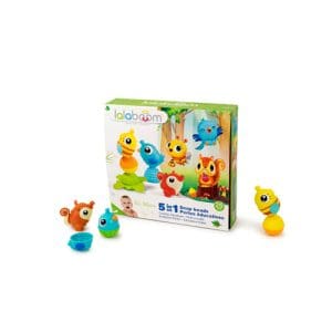 *B Grade* Set 3 Animals + 6 Beads & Access. - 25pcs