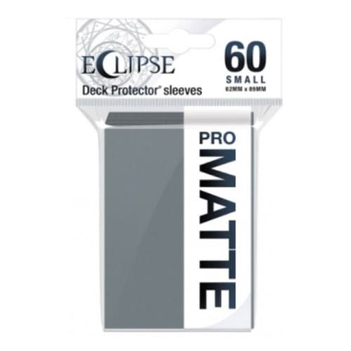 Eclipse Matte Small Sleeves: Smoke Grey (60)