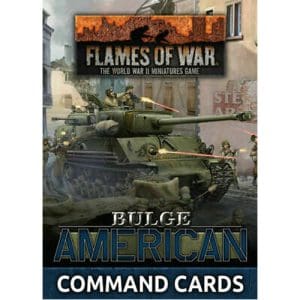 Flames Of War: Bulge - American Command Cards