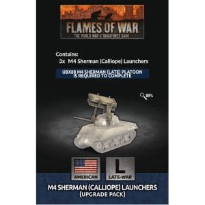 Flames Of War: M4 Sherman Calliope Launchers (Upgrade Pack)