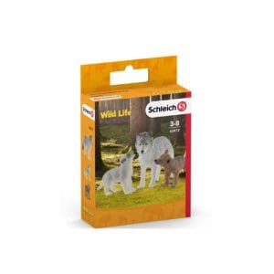 Schleich Mother wolf with pups