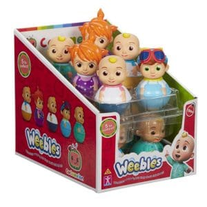 Cocomelon Weebles Figure Assorted (One Supplied)