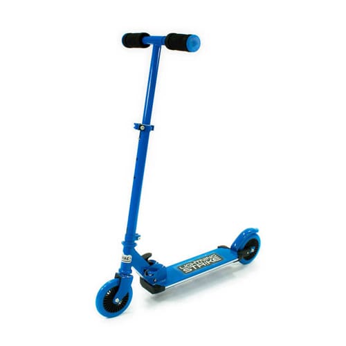 *A Grade* Lightning Strike Scooter With Step on Function Blue