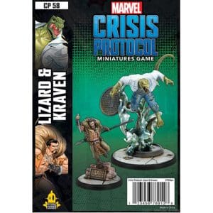 *A Grade* Marvel Crisis Protocol Miniatures Game: Lizard and Kraven