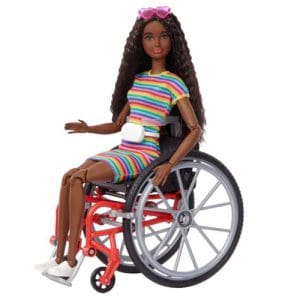 *B Grade* Barbie Wheelchair Doll Brunette