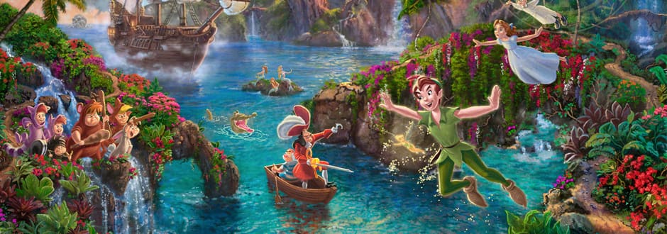 Best Thomas Kinkade Disney Paintings Feature