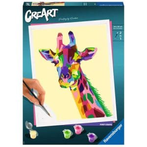 CreArt Paint by Numbers - Funky Giraffe