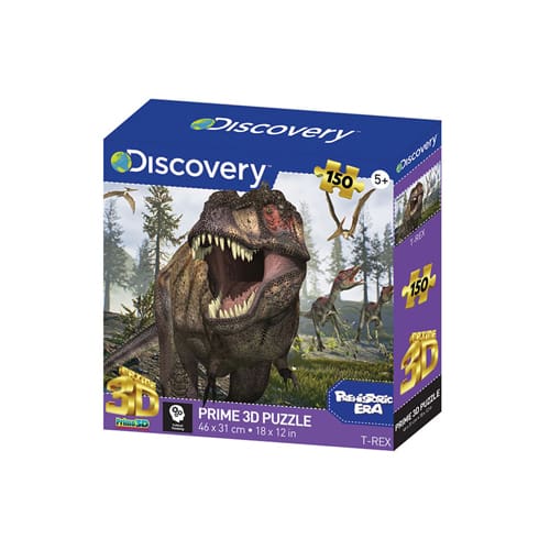 Discovery Prime 3D Puzzle: T-Rex (150 pieces)