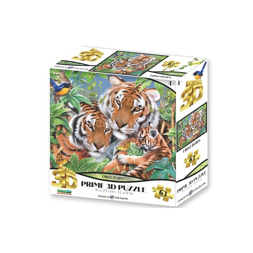 Howard Robinson Super 3D Puzzle: First Born (63 pieces) | Toys | Toy ...
