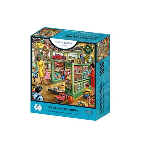 Steve Crisp Ye Olde Shoppe Collection Jigsaw Puzzle: Ye Olde Toy Shoppe (1000 pieces)