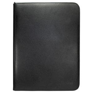 Vivid 9-Pocket Zippered PRO-Binder - Black
