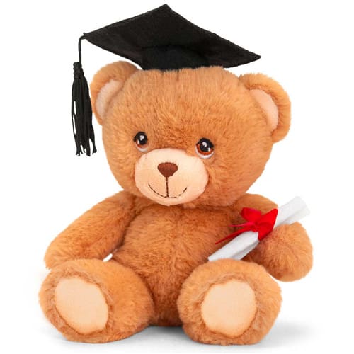 15cm Keeleco Graduation Bear