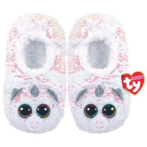 *A Grade* Diamond Unicorn Slippers Sequin - Small