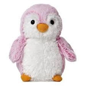 Pompom Penguin Pink 6in