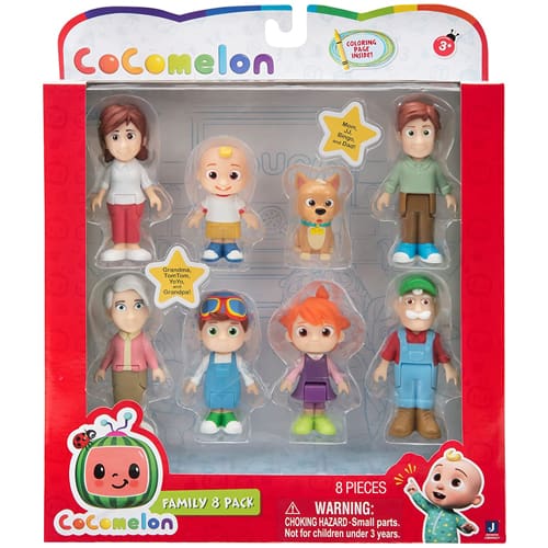 Cocomelon Family Figure 8 Pack