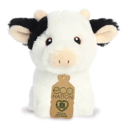 Eco Nation Mini Cow 5In Eco Nation Mini Cow 5In