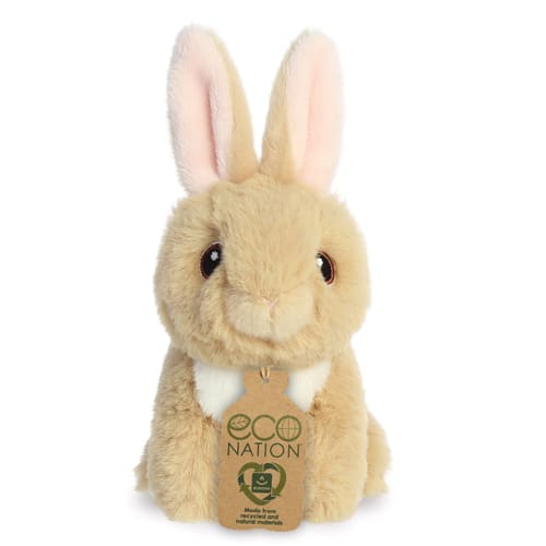 Eco Nation Mini Tan Bunny 5In Eco Nation Mini Tan Bunny 5In