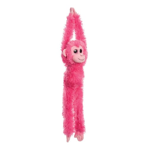 Hanging Chimp Pink 19In