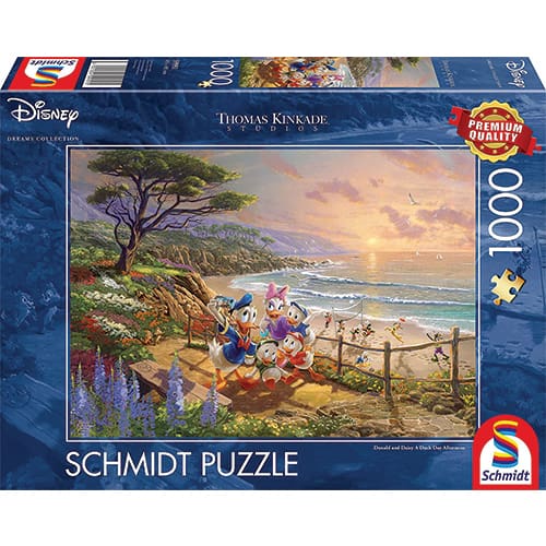 Disney Donald & Daisy, A Duck Day Afternoon Puzzle (1000 pieces)