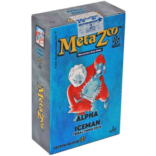 MetaZoo TCG: Cryptid Nation 2nd Edition Theme Deck - Alpha Iceman