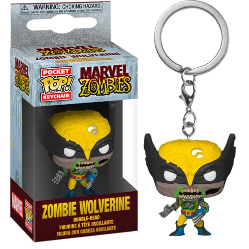 Funko POP! Keychain: Marvel Zombies - Zombie Wolverine