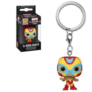 Funko POP! Keychain: Marvel Lucha Libre - El Heroe Invicto