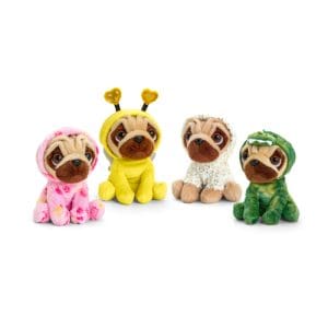 14cm Pugsley with Outfit 4 Assorted (One Supplied)