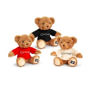 18cm Keeleco Cornwall Bears 3 Assorted (One Supplied)