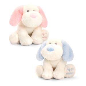 20cm Keeleco Baby Puppy 2 Assorted (One Supplied)