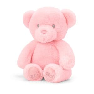 25cm Keeleco Baby Girl Bear