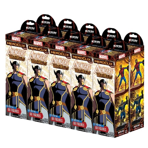 *A Grade* Marvel HeroClix: Avengers War of the Realms Booster Brick *A Grade* Marvel HeroClix: Avengers War of the Realms Booster Brick