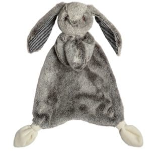 Silky Bunny Lovey - Grey