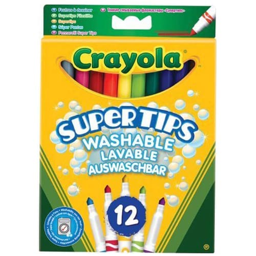 Crayola: 12 Bright Supertips